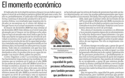El momento económico