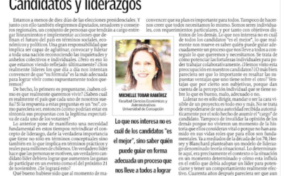Candidatos y liderazgos