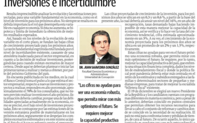 Inversiones e incertidumbre