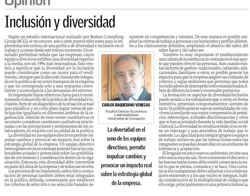 Inclusión y diversidad