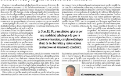 Invasión rusa y la guerra económica-financiera