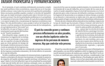 Ilusión monetaria y remuneraciones