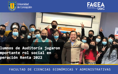 Alumnos de Auditoría jugaron Importante rol social en O. Renta 2022