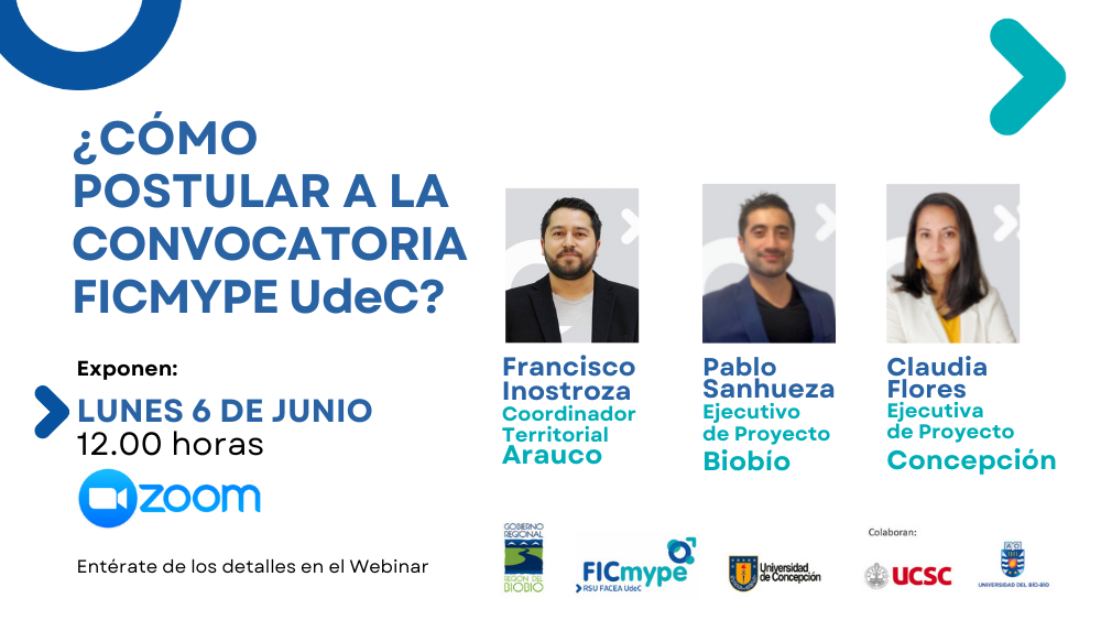 ¡Proyecto #FICmype UdeC abrió su convocatoria!