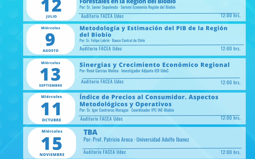 Calendario Seminarios IER
