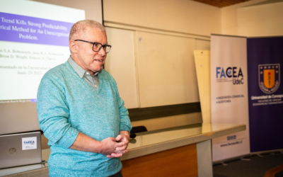 Tercer Seminario de Investigación del Departamento de Economía abordó modelo econométrico con fuerte predictibilidad de cambios de precios