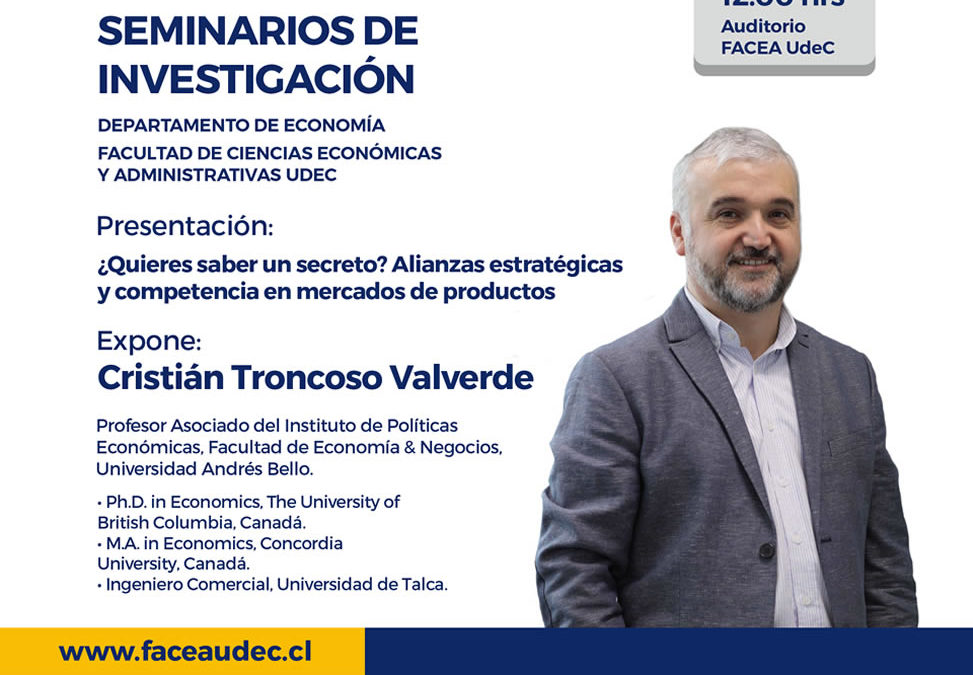 ¿Quieres saber un secreto? Alianzas estratégicas y competencia en mercados de productos