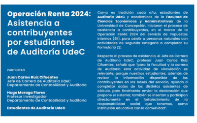 Especial Diario Concepción – Vinculación con la comunidad de FACEA UdeC