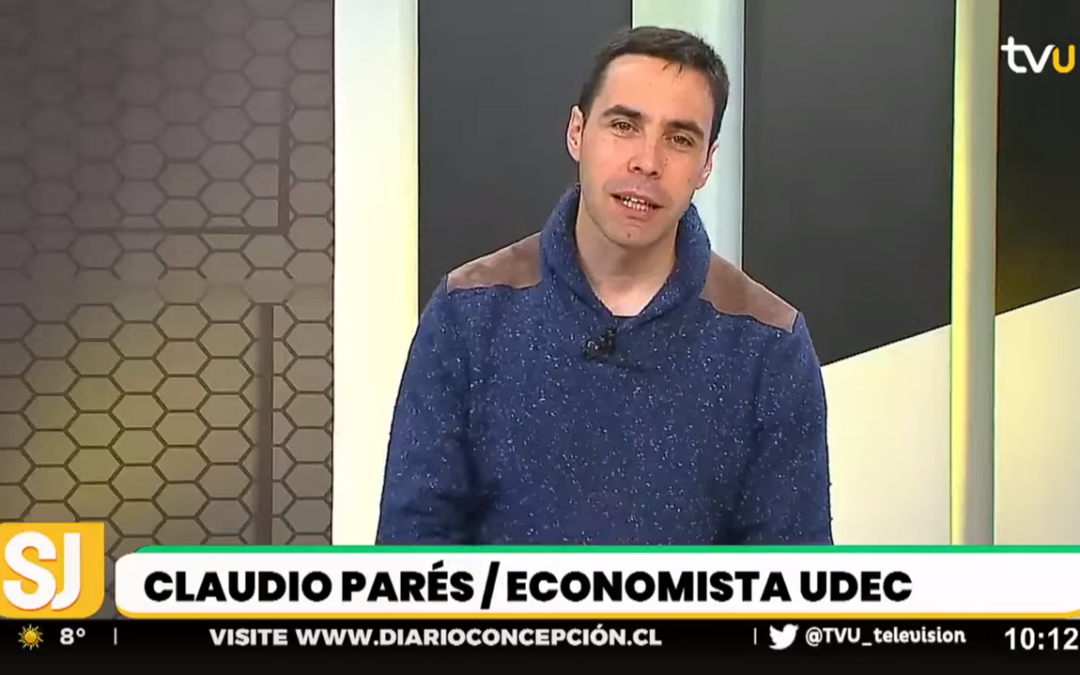 TVU entrevista a profesor Claudio Parés por el alza del costo de la vida