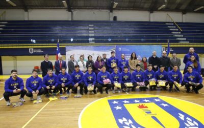 Autoridades despiden a selección masculina Balonmano UdeC que disputará mundial en España