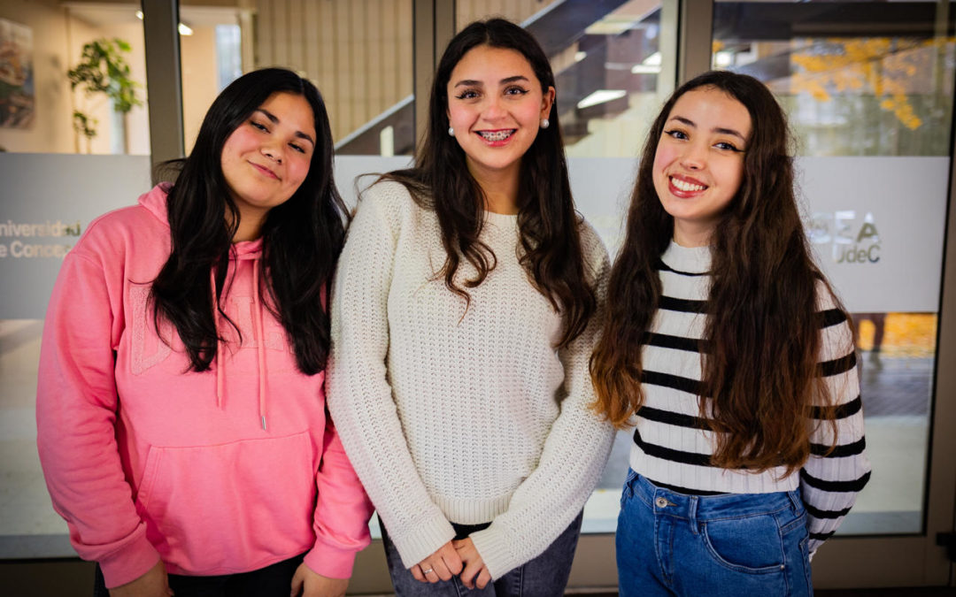 Michelle Hinojosa, Javiera Gómez y Constanza Soto “Como Directiva queremos entregar herramientas a nuestros compañeros para potenciar sus habilidades“