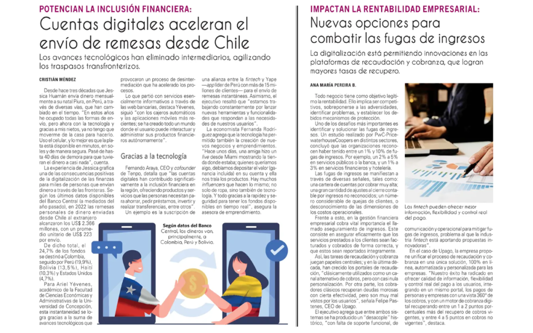 El Mercurio entrevista a profesor Ariel Yévenes por uso de cuentas digitales en edición especial de Finanzas y Tecnología