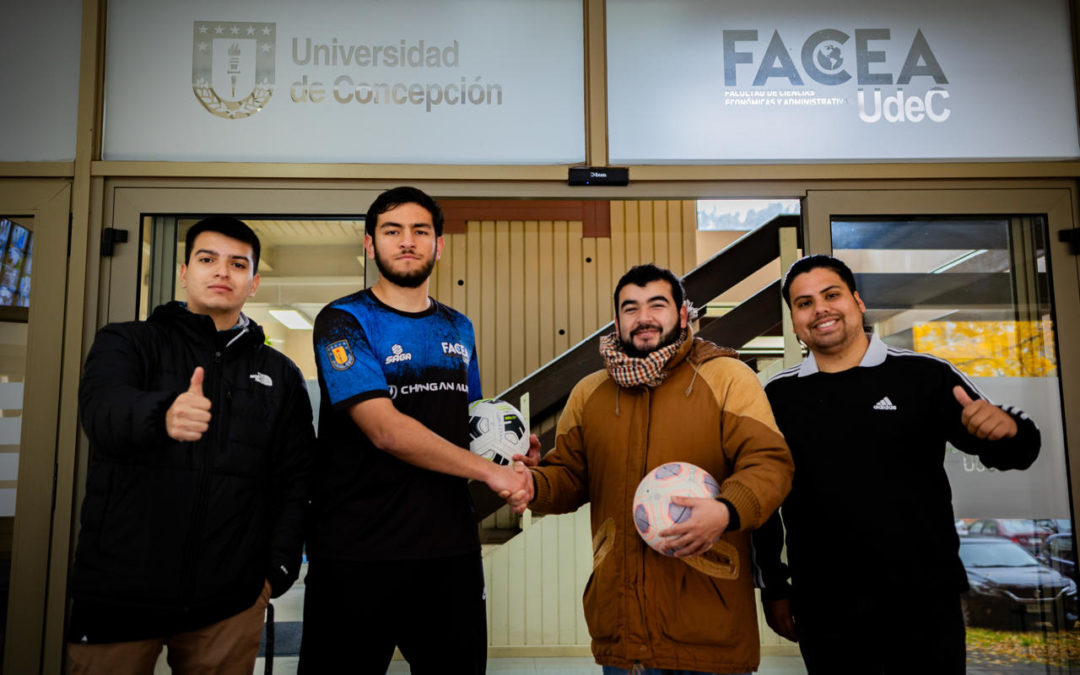 Estudiantes de Auditoría e Ingeniería Comercial revivirán “Super Clásico” por campeonato de Liga de Fútbol de Interfacultades UdeC