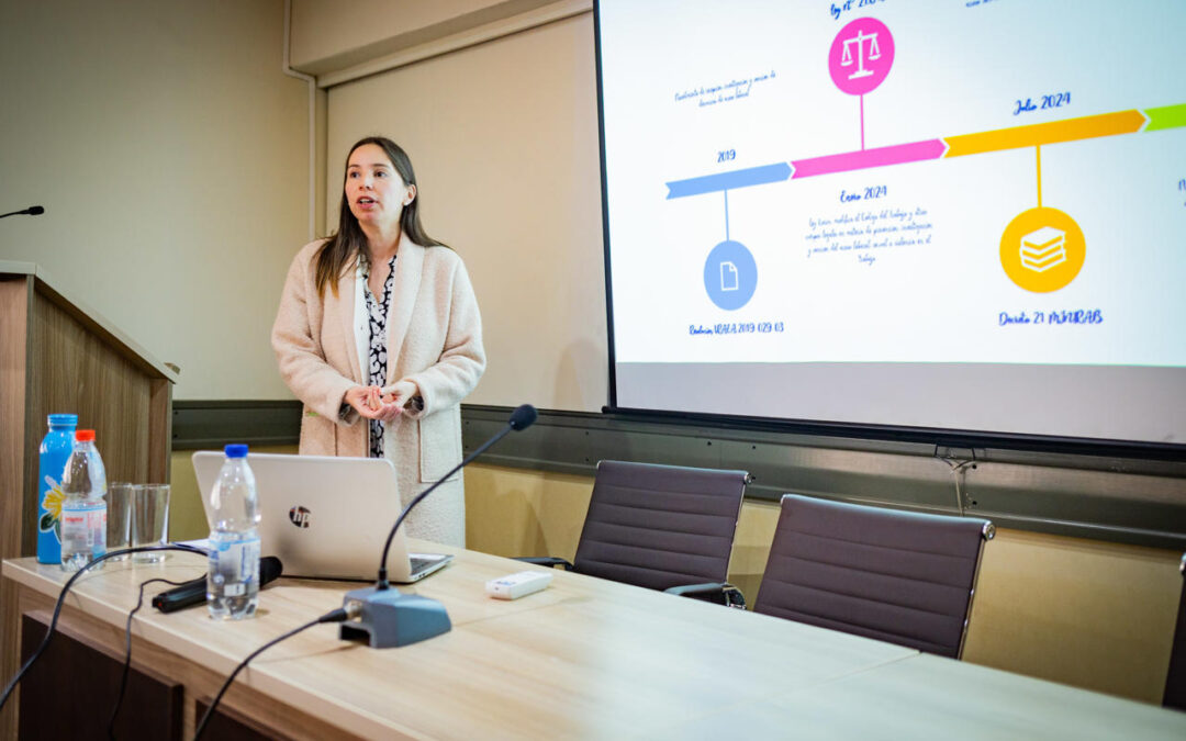 Dirección de Personal UdeC presenta a funcionarios de la FACEA UdeC los protocolos y procedimientos para acogerse a Ley Karin