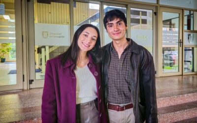 Monserrat Lobato y Nicolás Pacheco del CAA ICO UdeC “invitamos a todos los compañeros a participar en las actividades de este periodo”