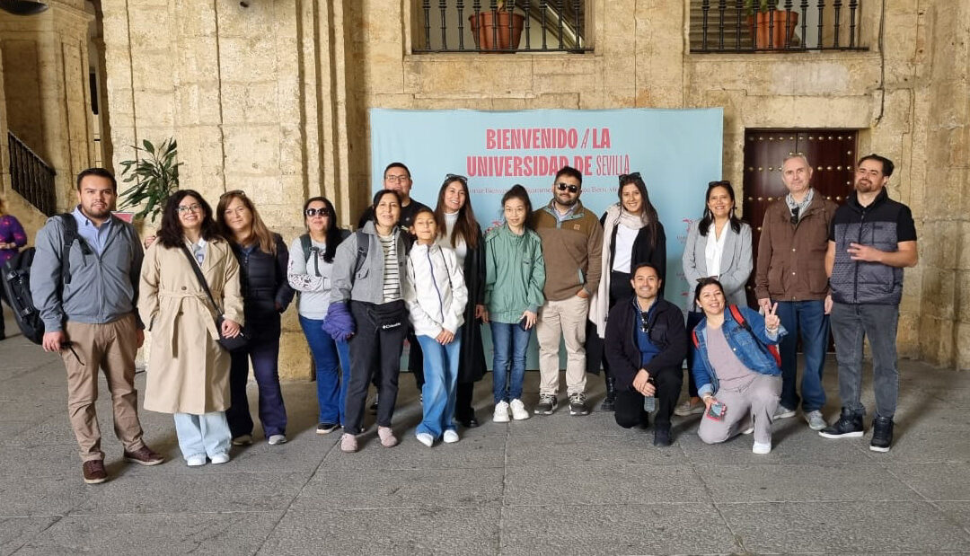Estudiantes del MBA y MGRH realizan pasantía en la Universidad de Sevilla junto a académicos del Departamento de Administración