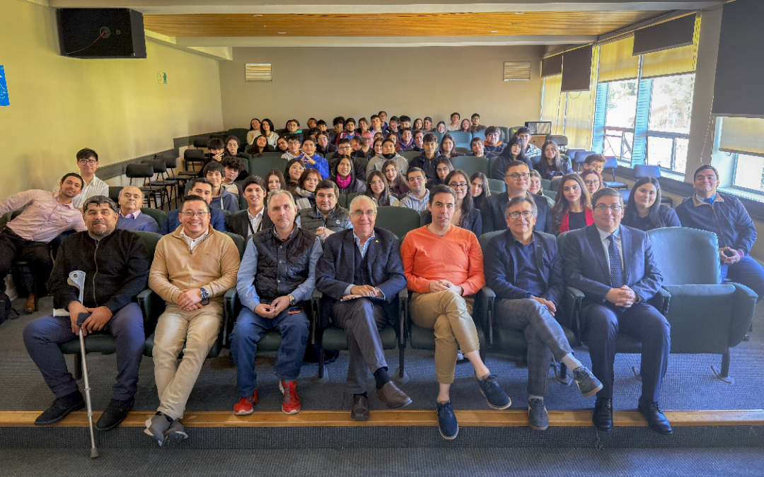 Facultad realiza Ceremonia de Bienvenida a Mechones Auditoría UdeC 2026 con participación del Centro de Alumnos CAA Auditoría y RSU FACEA UdeC