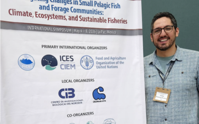 Profesor Felipe Quezada coorganizó sesión y expuso en simposio internacional sobre pesquerías pelágicas y cambio climático