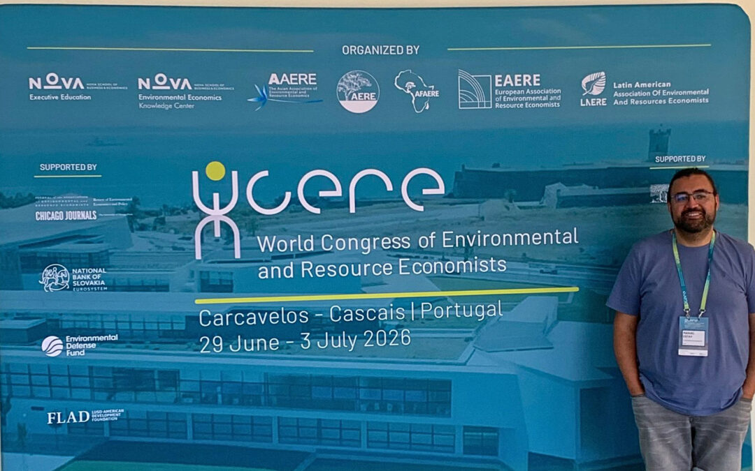 WCERE 2026: Manuel Estay presentó avances de su investigación sobre regulación ambiental y crecimiento urbano